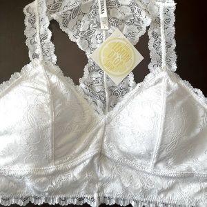 Zenana White Bralette